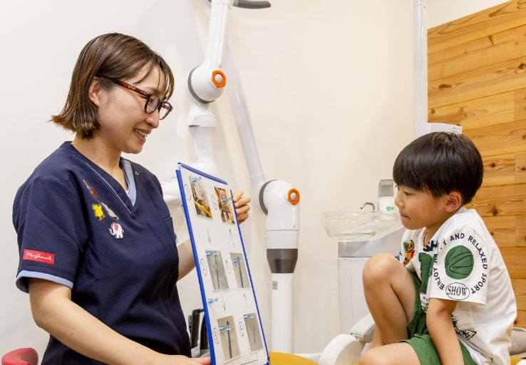 トレーニングや矯正も万全な小児歯科